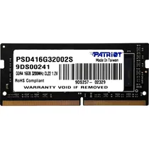 Memória Ram para Notebook DDR4 So-DIMM Patriot Signature 16 GB 3200 MHZ PSD416G32002S