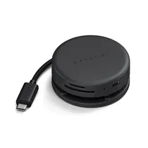 Satechi Hub ST-POTG7C USB-C On-The-Go Multipor 7 In 1 Adapter Black