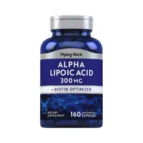 Vitamina Piping Rock Alpha Lipoic Acid 300MG 60 Cápsulas