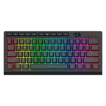Teclado Gamer Redragon Shiva 61 K522RGB USB Inglês - Preto