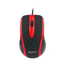 Mouse Havit HV-MS753 Negro - Rojo