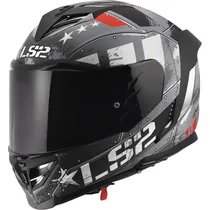 LS2 Casco FF-818 Trench Gray Matt