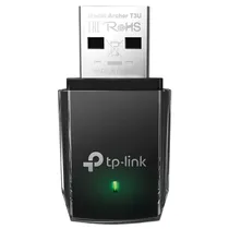 Adaptador TP-Link T3U AC1300 Mini USB Wireless - Black
