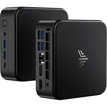 Mini PC Kamrui E3B AMD Ryzen 7 7730U 16 GB LPDDR4X 512 GB SSD - Preto
