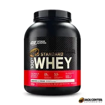 Whey Protein Gold Standard 2LB 909G Optimum Nutrition Cookies e Cream