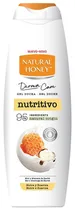 Gel de Banho Natural Honey Nutritivo Mel e Manteiga de Karité - 650ML