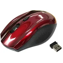 Mouse Mtek PMF433 1600 Dpi Sem Fio - Vermelho