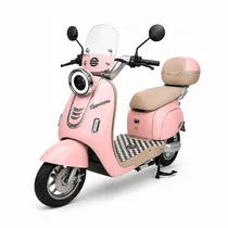 Moto Elétrica Smart Wheel Cappuccino Pink 1000W 32KM/H No Paraguai