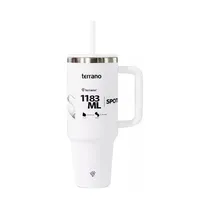 Copo Terrano Spotie Cup com Canudo 1.183ML - Branco