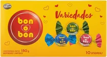 Bombom Arcor Bon O Bon Variedades - 150G (10 Unidades)