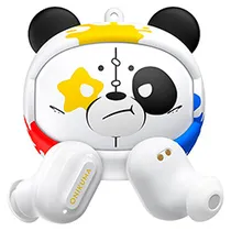 Headset Gamer Onikuma T20 TWS Space Bear / Bluetooth - Branco