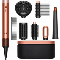 Modelador de Cabelo Dyson Airwrap I.D. HS08 Curly+Coily Special Edition 1.300 Watts 120V ~ 60 HZ - Amber Silk