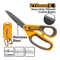 Tesoura Manual Ingco HSCRB12108 – 8"
