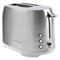 Torradeira Aiwa AW-TD1729A 2 Fatias Silver Bivolt