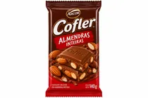 Chocolate Arcor Cofler Almendras Enteras 140G