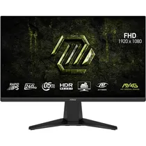 Monitor Gamer MSI Mag 245F X24 de 23.8" Full HD 240HZ 0.5 MS GTG com Displayport/HDMI