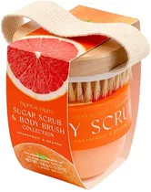Esfoliante Corporal Tropical Fruits Grapefruit & Orange + Escova - 150G