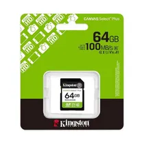 Memoria Micro-SD Kingston SDCS3 64GB 100MB/s Class 10 A1 Preto