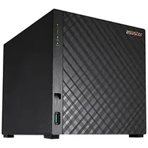 Servidor Nas Storage Asustor AS1204T DRIVESTOR4 Realtek RTD1619B de 1.7GHZ / 1GB de Ram / 4 Baias / USB3.2 / Lan