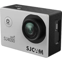 Câmera de Ação Sjcam SJ4000 4K Wifi - Prata + Carregador