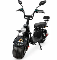 Moto Elétrica X12 – Goat 1000W | 32 KM/H – Preta