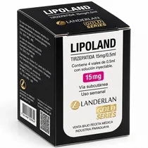 Tirzepatida Lipoland 15MG/0,5ML - 4 Ampolas