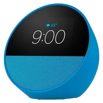Caixa de Som Amazon Echo Spot Alexa Azul
