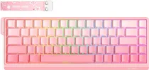 Teclado com Fio Gaming Onikuma G69 RGB Rosa (Inglês)