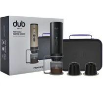 Cafeteira Portátil Dub DBCM Premium Kit 3 En 1 USB-C - Black