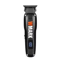 Aparador / Cortador de Cabelo Wmark NG-1205 / 7000RPM / 1200MAH / com Acessorios / Recarregavel - Preto