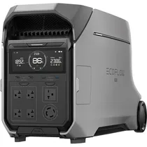 Estação de Energia Portátil Ecoflow Delta Pro 3 4000 W - Cinza/Preto