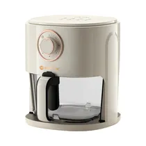 Fritadeira Elétrica Air Fryer Mox MO-AF166 - 1600W -5L - com Cesta de Vidro - 220V 50/60HZ - Bege