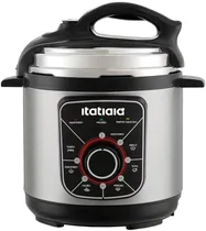 Panela de Pressão Elétrica Itatiaia PPESS1003 Essencial 5L 900W 110V/60HZ - Inox/Preto