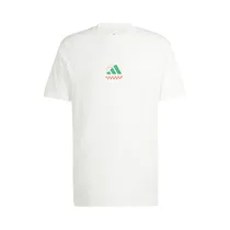 Remera Adidas JJ4016 Lounge Pizza Graphic Masculino