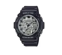 Casio Reloj Masc AEQ-120W-7AVDF Gris/Negro + Estuche