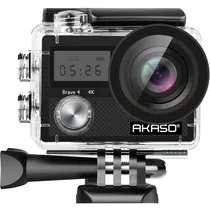 Câmera Akaso Brave 4 4K 20MP - Preto