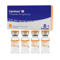 Tirzepatida Lipoless 15MG (4 Ampolas 0,5ML) (Atacado)