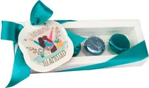 Pack Mini Alfajor Tatakua Amizade 2026 - Turquesa (4 Unidades)