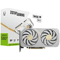 Placa de Vídeo Zotac Gaming Twin Edge Oc White Edition 16GB Geforce RTX5060TI GDDR7 - ZT-B50620Q-10M
