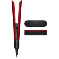 Prancha para Cabelo Dyson HT01 Airstrait - 2 Em 1 - 1600W - 220V - 50/60HZ - Red Velvet/Gold
