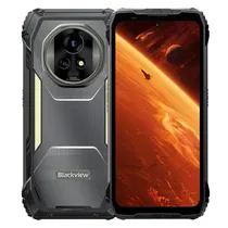 Celular Blackview Xplore 2 NFC Dual Sim de 1TB/16GB Ram de 6.73" 50MP/50MP - Preto/Amarelo