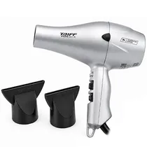 Secador de Cabelo Taiff Tourmaline Ceramic SECTC21 2.100 Watts 220 - 230 V ~ 50/60 HZ - Prata/Preto