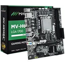 Placa Mãe Macrovip MV-H610D4 V3 Socket LGA 1700 / VGA / DDR4