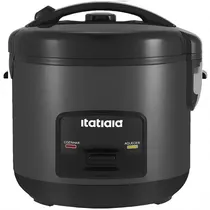 Panela Elétrica de Arroz Itatiaia PAESS2003 400 Watts 1 Litro 220V ~ 50/60HZ - Cinza/Preta