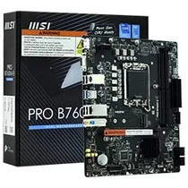 Placa Madre MSI Pro B760M-e Socket LGA 1700 / VGA / DDR5