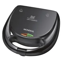 Sanduicheira Mondial Fast Grill s-12 - 750W - 110V - Preto