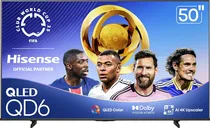 TV Smart 50" Hisense 50QD6QF Hi-Qled 4K/ Fire TV/ Dolby Vision/ HDR10/ Alexa Bivolt