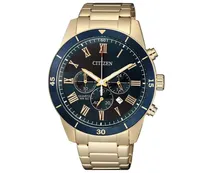 Citizen Reloj Quartz Chronograph AN8169-58L Dorado/Azul