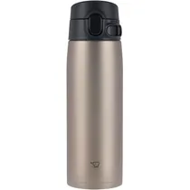 Garrafa Térmica Zojirushi SM-VA60XA Inox Tampa Flip Anti Vazamento 600ML - Prata