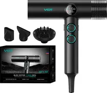 Secador VGR Professional Hair Dryer V-401 1200W/Black/220V